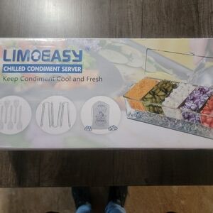 Clear Chilled Condiment Server